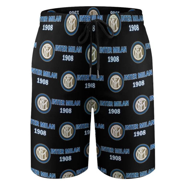 Inter Mailand Kinder Badehose,Strandshorts Sommer Jogginghose,Strandhosen