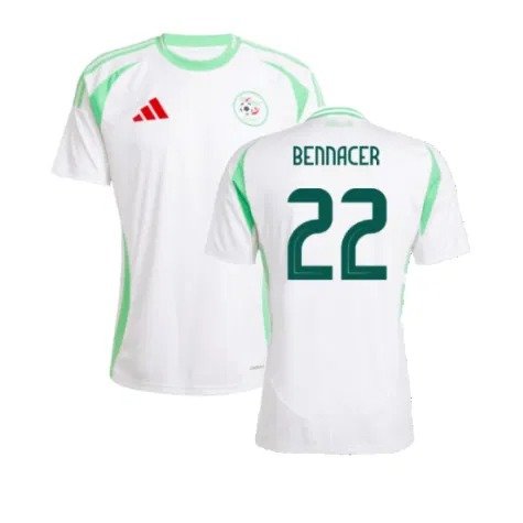 Algerien Ismael Bennacer 22 Home Trikot 2024-2025