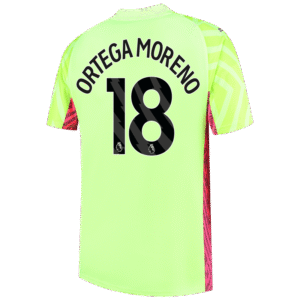 Man City Stefan Ortega 18 Torwart Trikot 2023-2024 - Gelb