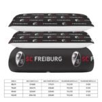 SC Freiburg Bettwäscheset 3 Stück Kinder Erwachsene Steppdeckenbezug Steppdeckenbezug Multi Size Laken Set