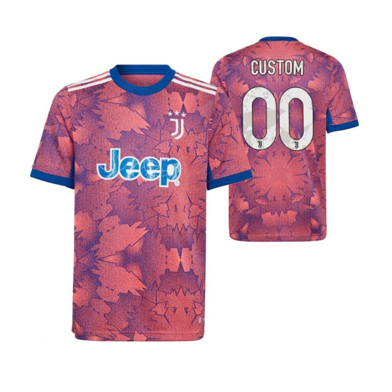 Juventus Third Trikot Kinder 2022-2023 ( Aufdruck Dein Name )