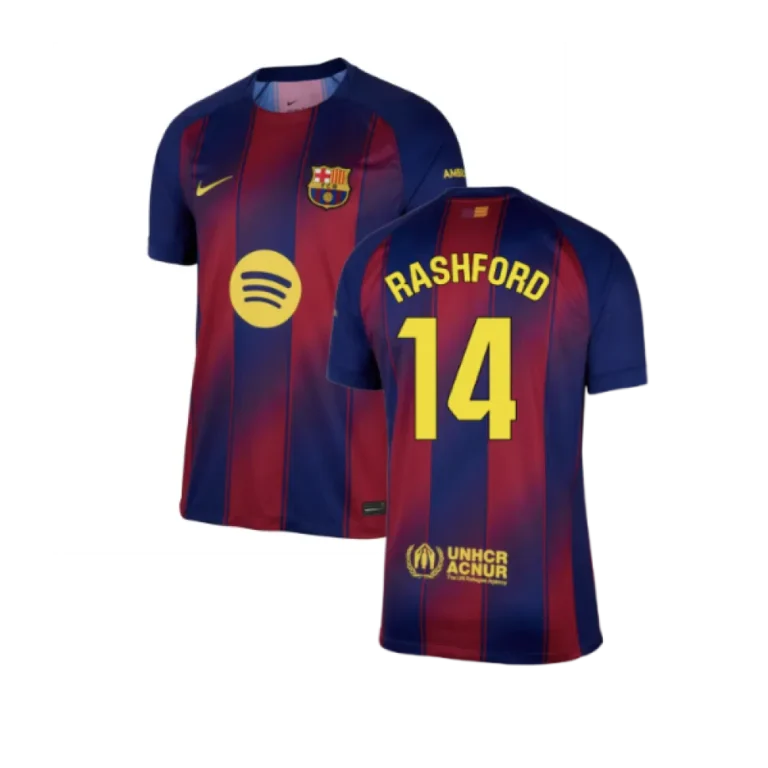FC Barcelona Marcus Rashford 14 Home Trikot 2025-2026