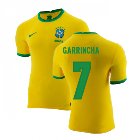 Brasilien Garrincha 7 Home Trikot 2020-2021 Brasilien Garrincha 7 Home Trikot 2020-2021