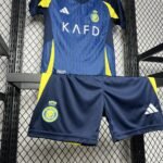 Al Nassr Cristiano Ronaldo 7 Auswärtstrikot Kinder Minikit 2024-2025