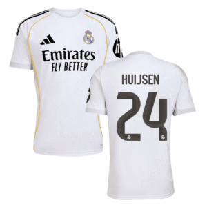 Real Madrid Dean Huijsen 24 Home Trikot 2025-2026