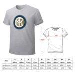 Inter Mailand Core Stretch Slim Cneck Gildan Tee T-Shirt Herren
