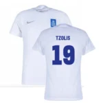 Griechenland Christos Tzolis 19 Home Trikot 2024-2025