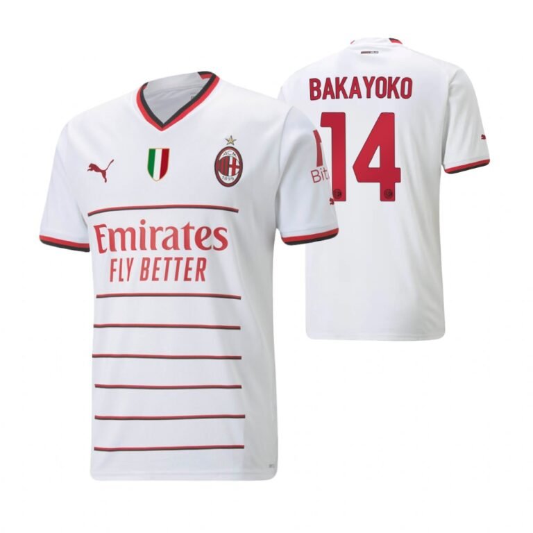 AC Mailand Tiemoue Bakayoko 14 Away Trikot 2022-2023