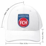 Unisex FC Heidenheim Baseball Cap Verstellbar Reine Farbe Baseballkappe Mütze