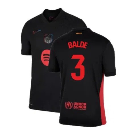 FC Barcelona Alejandro Balde 3 Away Trikot 2024-2025
