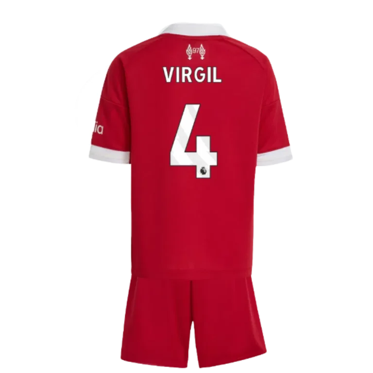 FC Liverpool Virgil van Dijk 4 Heimtrikot Kinder 2025-2026