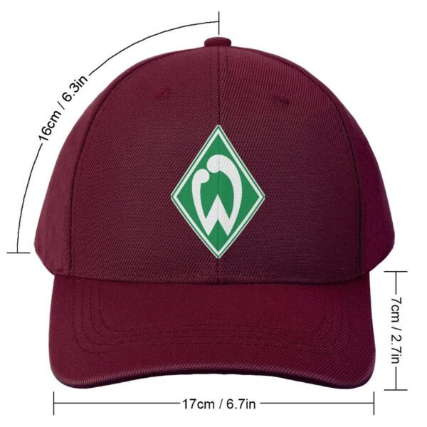 Unisex Werder Bremen Baseball Cap Verstellbar Reine Farbe Baseballkappe Mütze