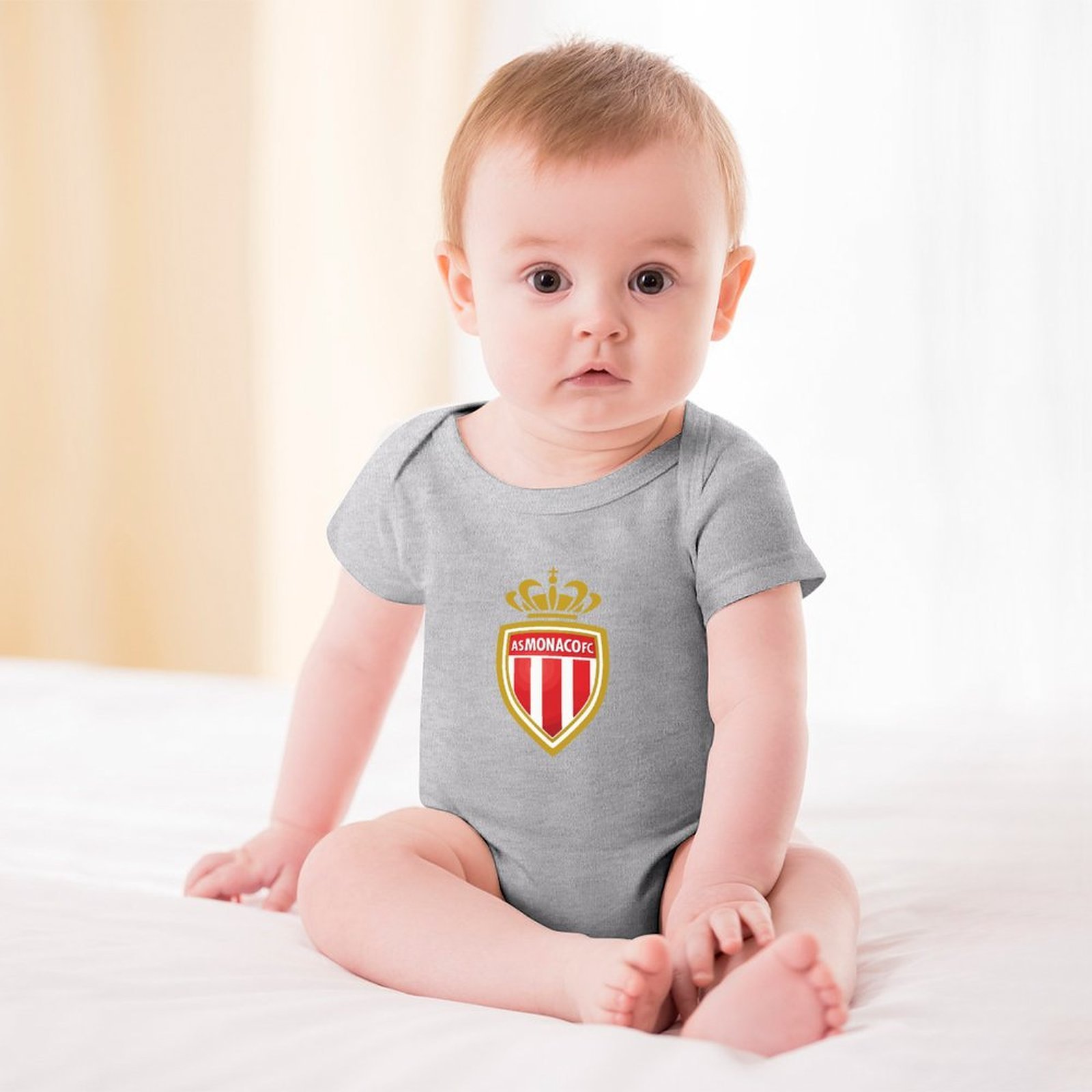 AS Monaco Baby Bodysuit Strampler Schlafanzug Mit Kurzen Ärmeln AS Monaco Baby Bodysuit Strampler Schlafanzug Mit Kurzen Ärmeln