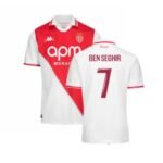 AS Monaco Eliesse Ben Seghir 7 Home Trikot 2024-2025