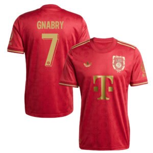 FC Bayern München 125 Jahre Serge Gnabry 7 Jubiläumstrikot 2024-2025