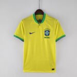 Brasilien Heimtrikot Kinder Minikit WM 2022 ( Aufdruck Dein Name )