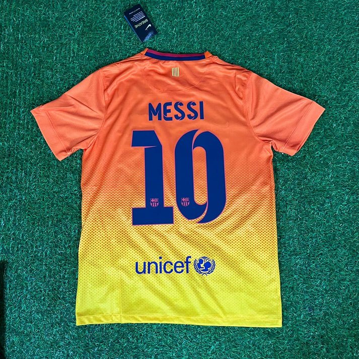 FC Barcelona Lionel Messi 10 Away Retro Trikot 2012-2013