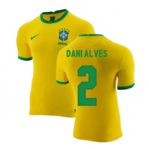 Brasilien Dani Alves 2 Home Trikot 2020-2021
