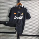 Real Madrid Away Retro Trikot 2008-2009 - Schwarz