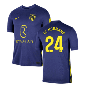 Atletico Madrid Robin Le Normand 24 Away Trikot 2025-2026