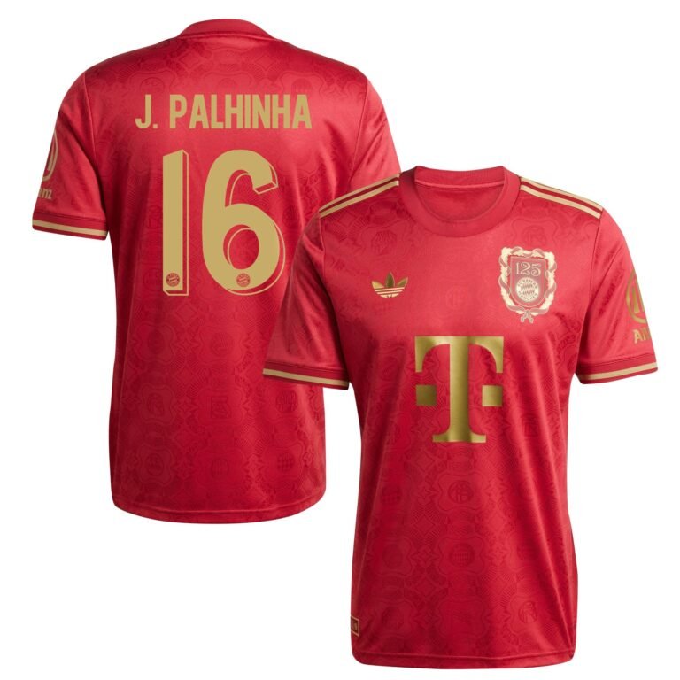 FC Bayern München 125 Jahre João Palhinha 16 Jubiläumstrikot 2024-2025