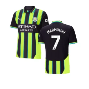 Manchester City Omar Marmoush 7 Away Trikot 2024-2025