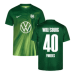 VFL Wolfsburg Kevin PaRotes 40 Home Trikot 2025-2026