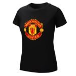 Manchester United Damen Kurzarm Rundhals T-Shirt Casual Sommer Tops