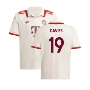 Bayern München Alphonso Davies 19 Third Trikot Kinder Minikit 2024-2025