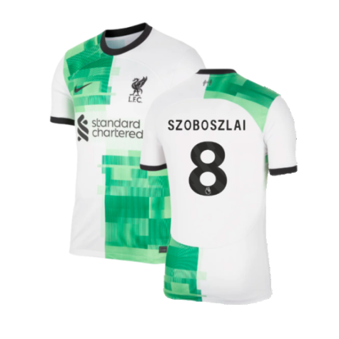 FC Liverpool Dominik Szoboszlai 8 Away Trikot 2023-2024