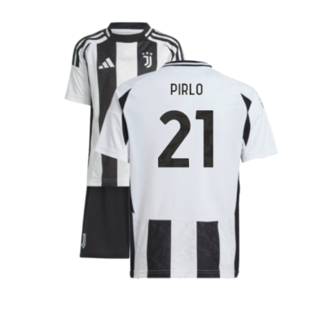 Juventus Andrea Pirlo 21 Heimtrikot Kinder Minikit 2024-2025
