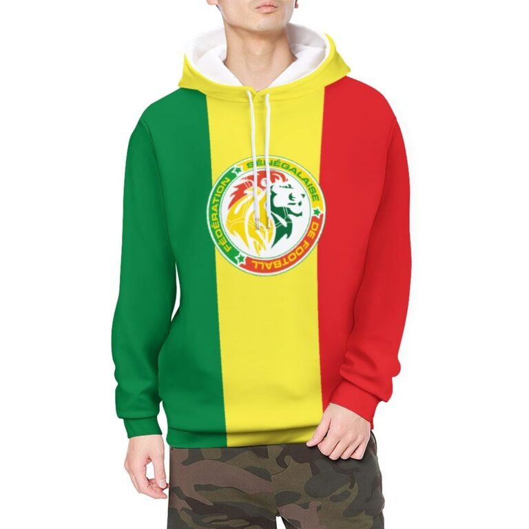Senegal Kapuzenpulli Mit Fleece Für Männer Und Frauen