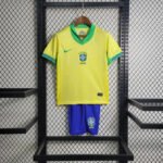 Brasilien Heimtrikot Kinder Minikit 2024-2025 - Gelb