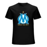 Olympique De Marseille Core Stretch Slim Cneck Gildan Tee T-Shirt Herren