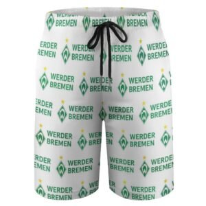 Werder Bremen Kinder Badehose,Strandshorts Sommer Jogginghose,Strandhosen