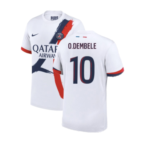 Paris Saint-Germain Ousmane Dembélé 10 Away Trikot 2024-2025