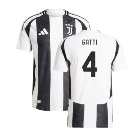 Juventus Federico Gatti 4 Home Trikot 2024-2025