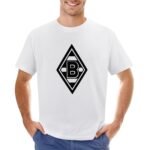 Monchengladbach Core Stretch Slim Cneck Gildan Tee T-Shirt Herren