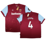 West Ham United Kurt Zouma 4 Home Trikot 2023-2024