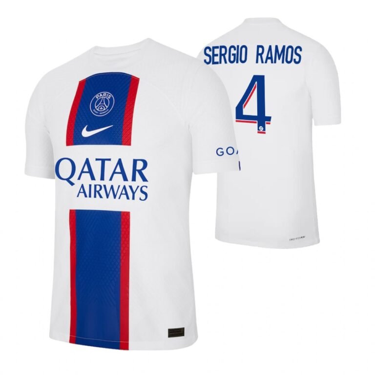 PSG Sergio Ramos 4 Third UCL Trikot 2022-2023
