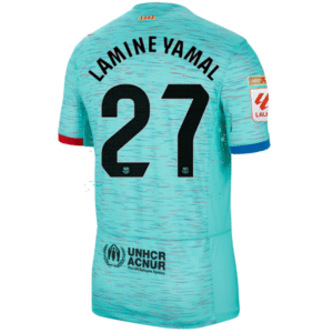 FC Barcelona Lamine Yamal 27 Third Trikot 2023-2024