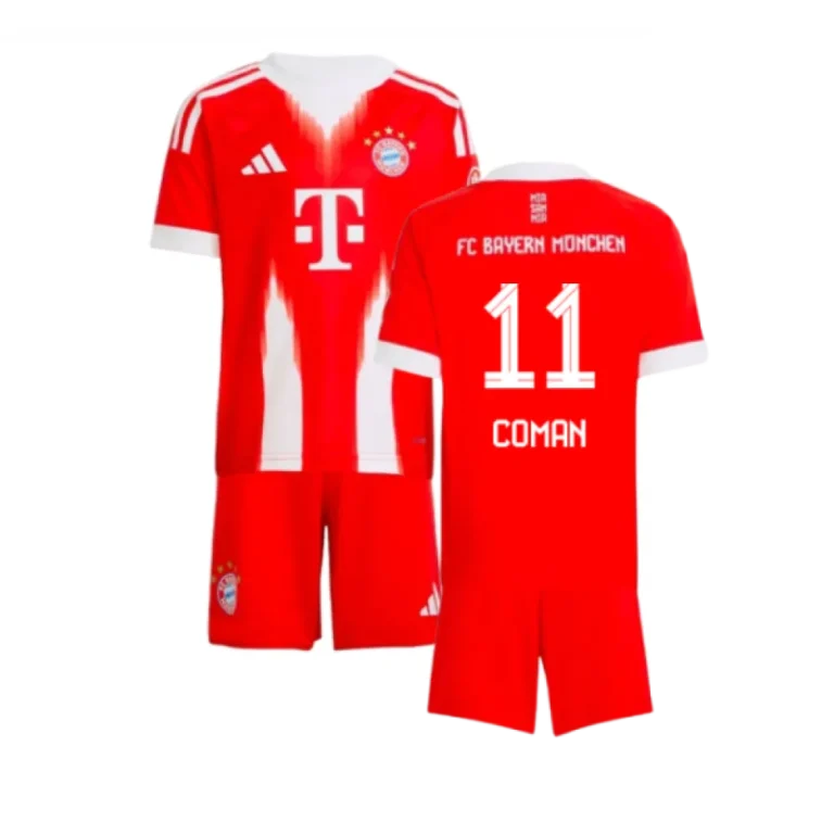 Bayern München Kingsley Coman 11 Heimtrikot Kinder 2025-2026
