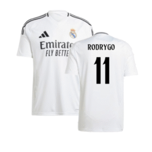 Real Madrid Rodrygo 11 Home Trikot 2024-2025