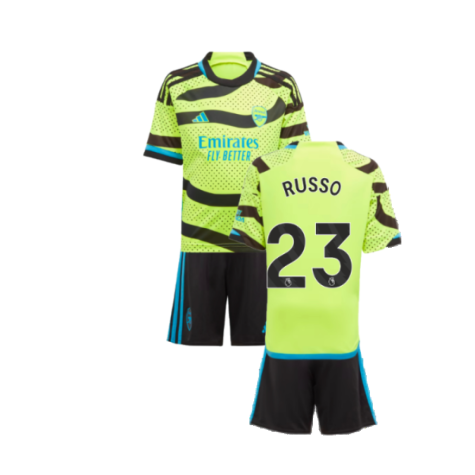 Arsenal Alessia Russo 23 Auswärtstrikot Kinder Minikit 2023-2024