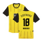 Borussia Dortmund Youssoufa Moukoko 18 Home Trikot 2024-2025