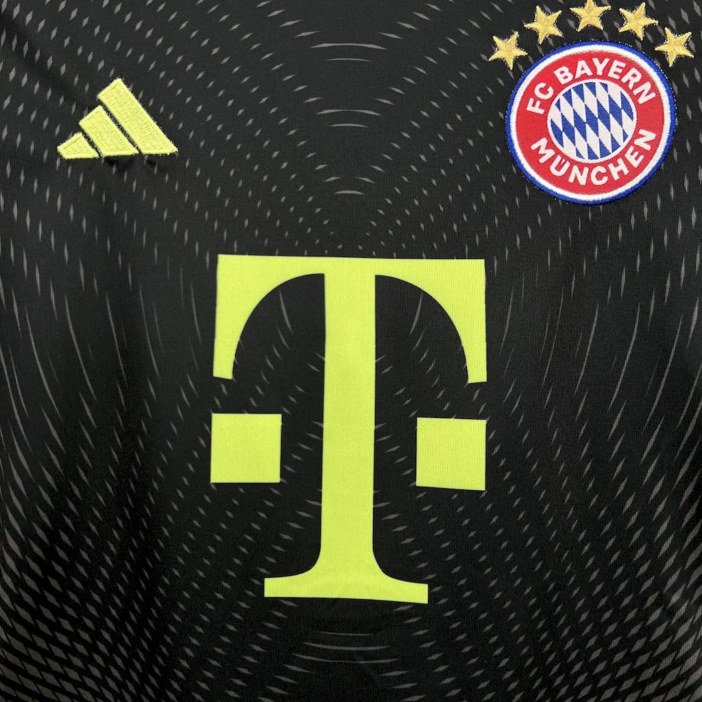 Bayern München Torwart Trikot Kinder 2025-2026 - Schwarz Bayern München Torwart Trikot Kinder 2025-2026 - Schwarz