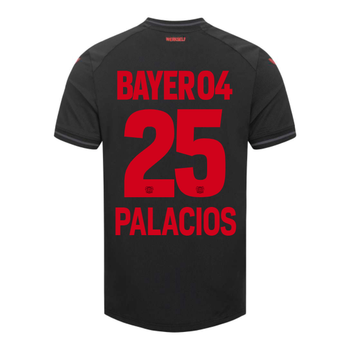 Bayer Leverkusen Exequiel Palacios 25 Home Trikot 2023-2024