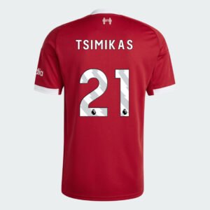 FC Liverpool Konstantinos Tsimikas 21 Home Trikot 2025-2026