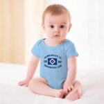 Hamburger SV Baby Bodysuit Strampler Schlafanzug Mit Kurzen Ärmeln