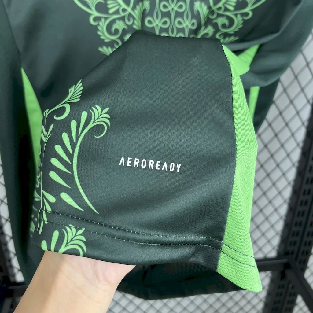 Algerien Away Trikot 2024-2025 - Grün Algerien Away Trikot 2024-2025 - Grün